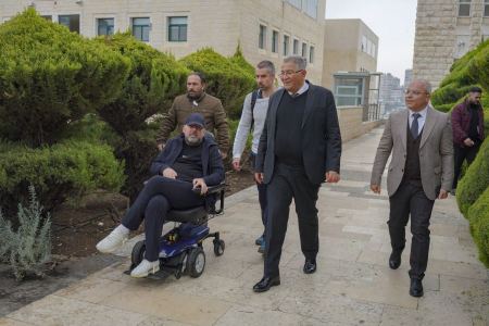 رجل الأعمال سامر الفاخوري يقدم محاضرة في الريادة والأعمال لطلبة جامعة القدس